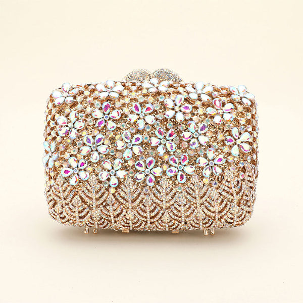 Women Clutch Bag EB163 Gold