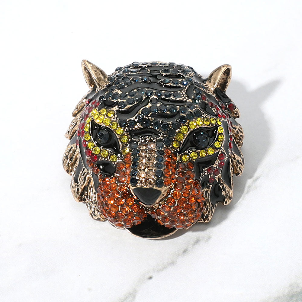 Women Fashion Brooch-06768 Gold - Church Suits For Less
