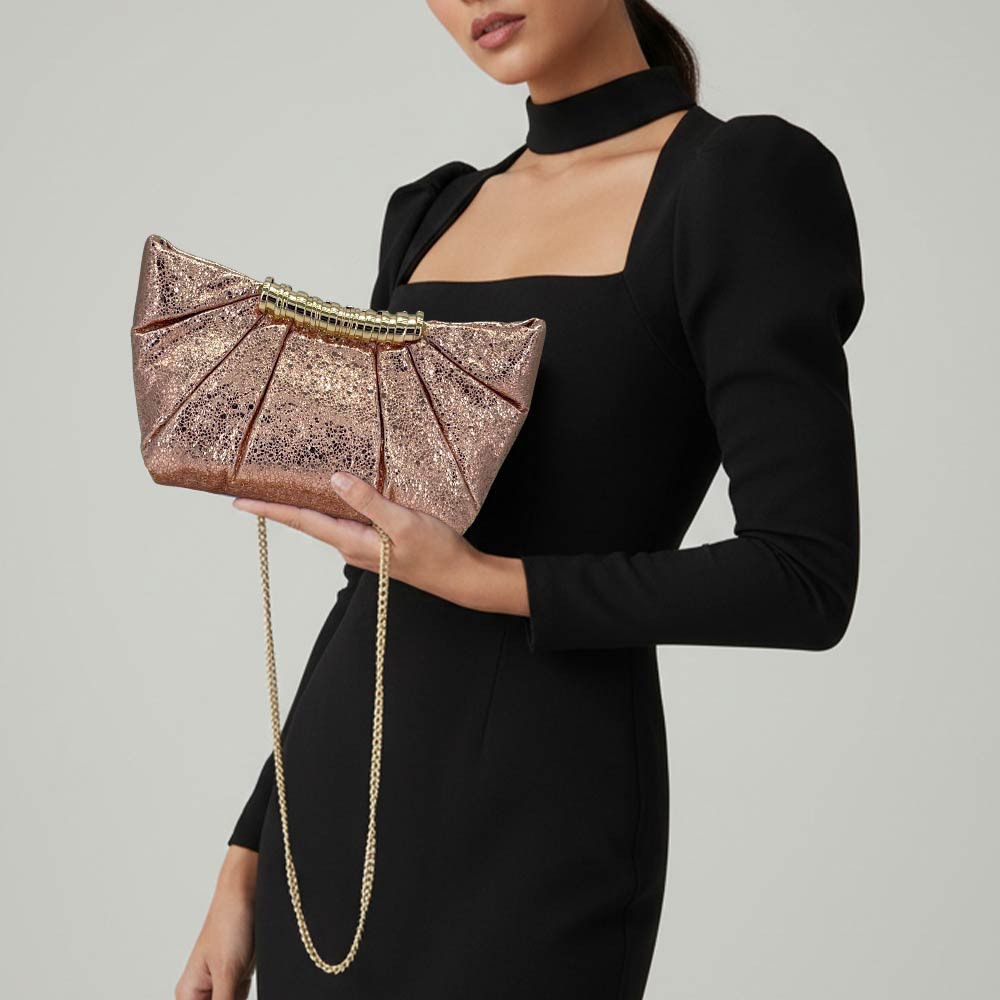 Women Fashion Handbag BDF-262 Champagne