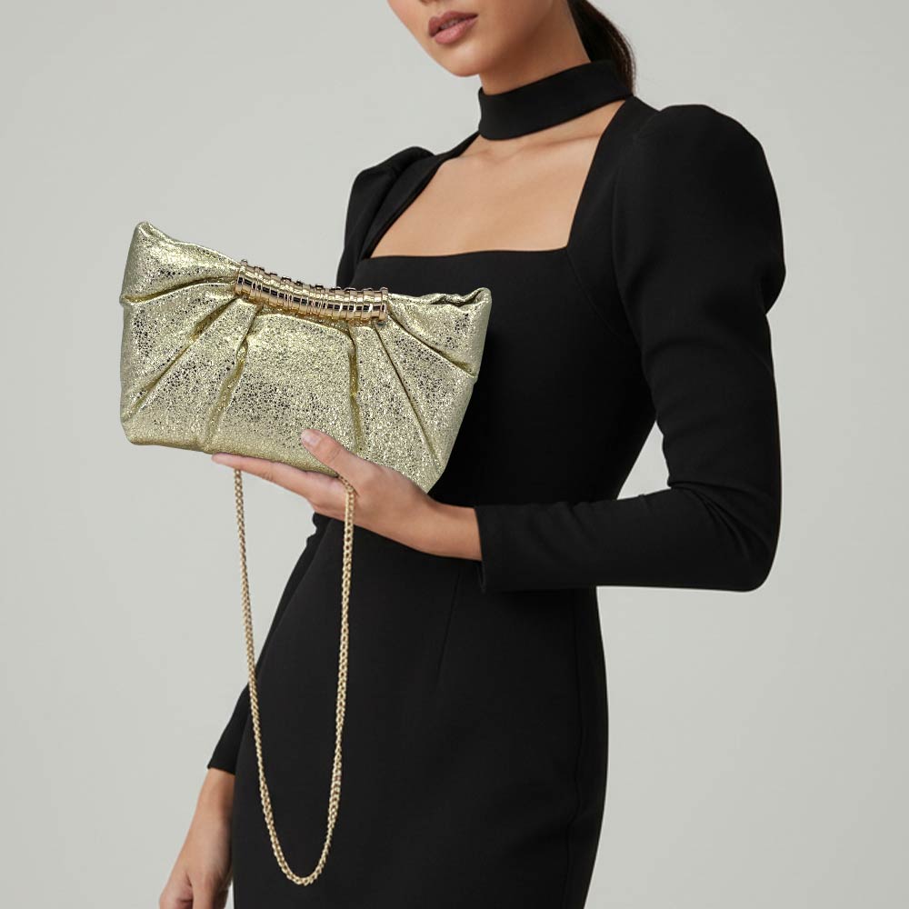 Women Fashion Handbag BDF-262 Gold