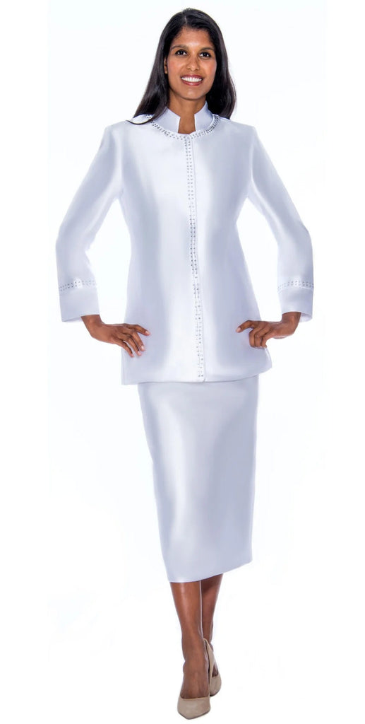 Devine Usher Set RR9142C-White - Church Suits For Less