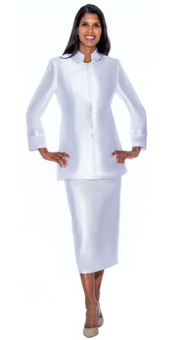 Devine Usher Set RR9142C-White - Church Suits For Less