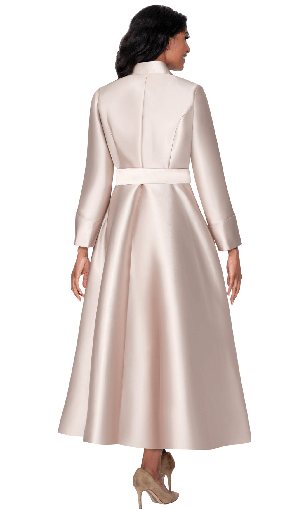 Women Church Dress 100311-Champagne