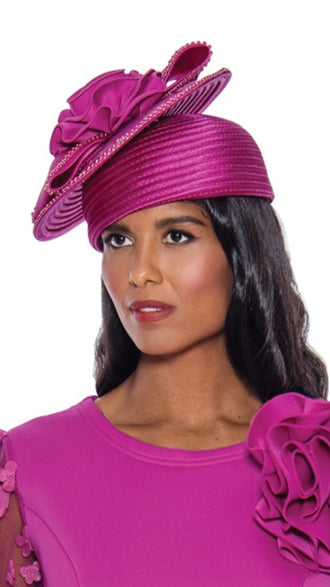 Stellar Looks Church Hat 1552C-Purple