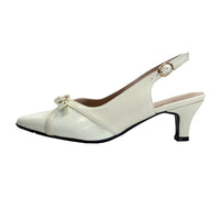Women Church Shoes-8191 Beige