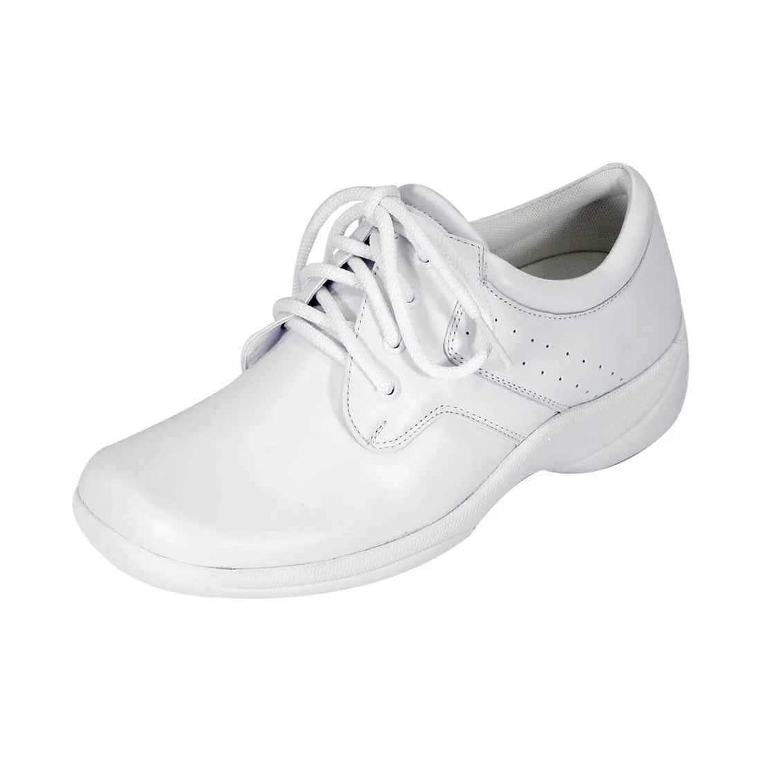 Women Usher Shoes-1004D White