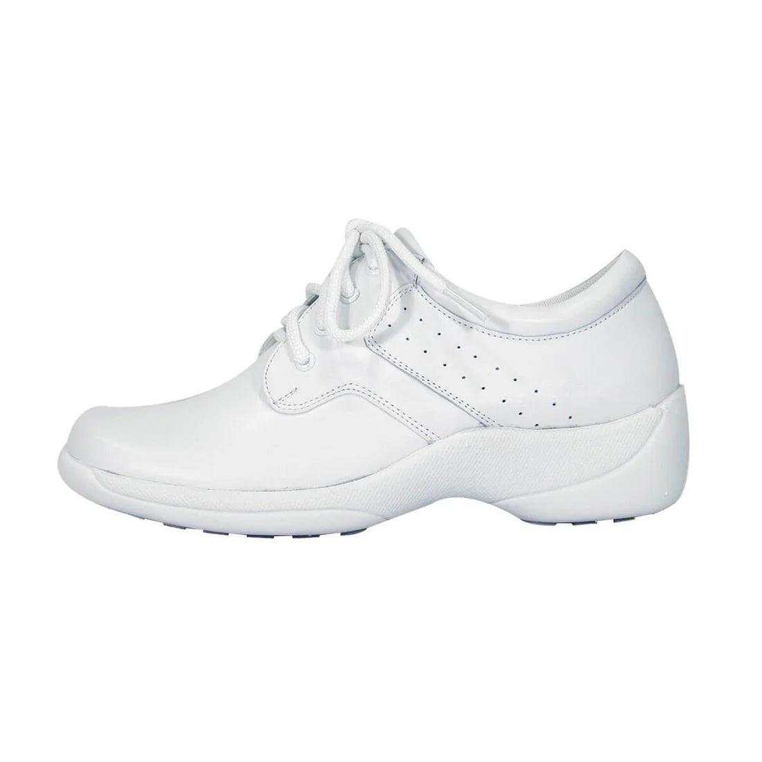 Women Usher Shoes-1004D White