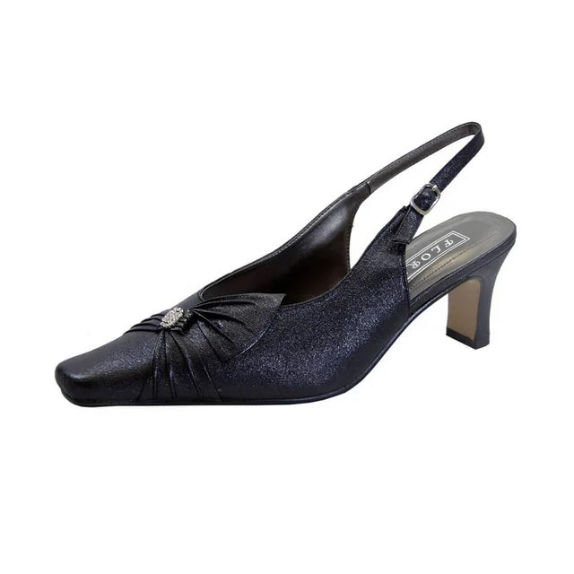 Women Low Heel Shoes bdf-686C, Black / 9