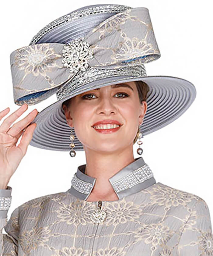 Champagne Church Hat 5811 - Church Suits For Less