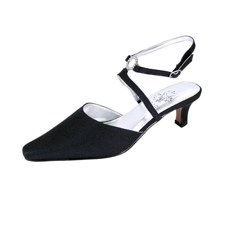Women Dress Shoes BDF-611C Black - Church Suits For Less