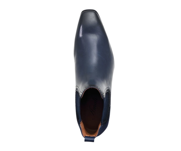Men's Dress Boots Hayes Navy – Church suits for less