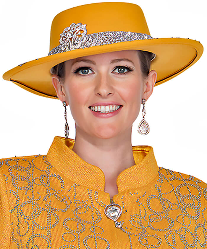 Champagne Italy H6214 Church Hat main image 1
