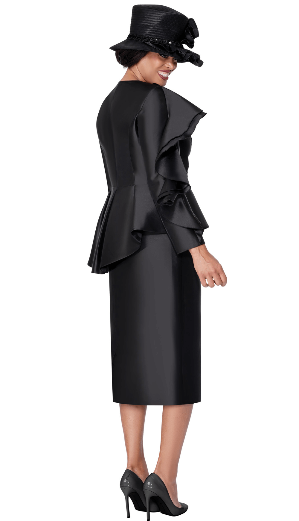 GMI Church Suit 401042C-Black