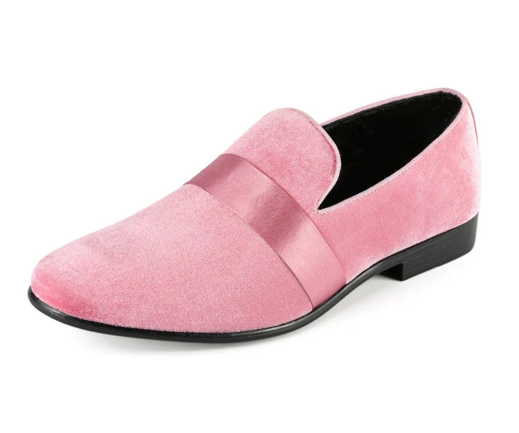 Men Dress Shoes-Knight Pink (C) - Church Suits For Less