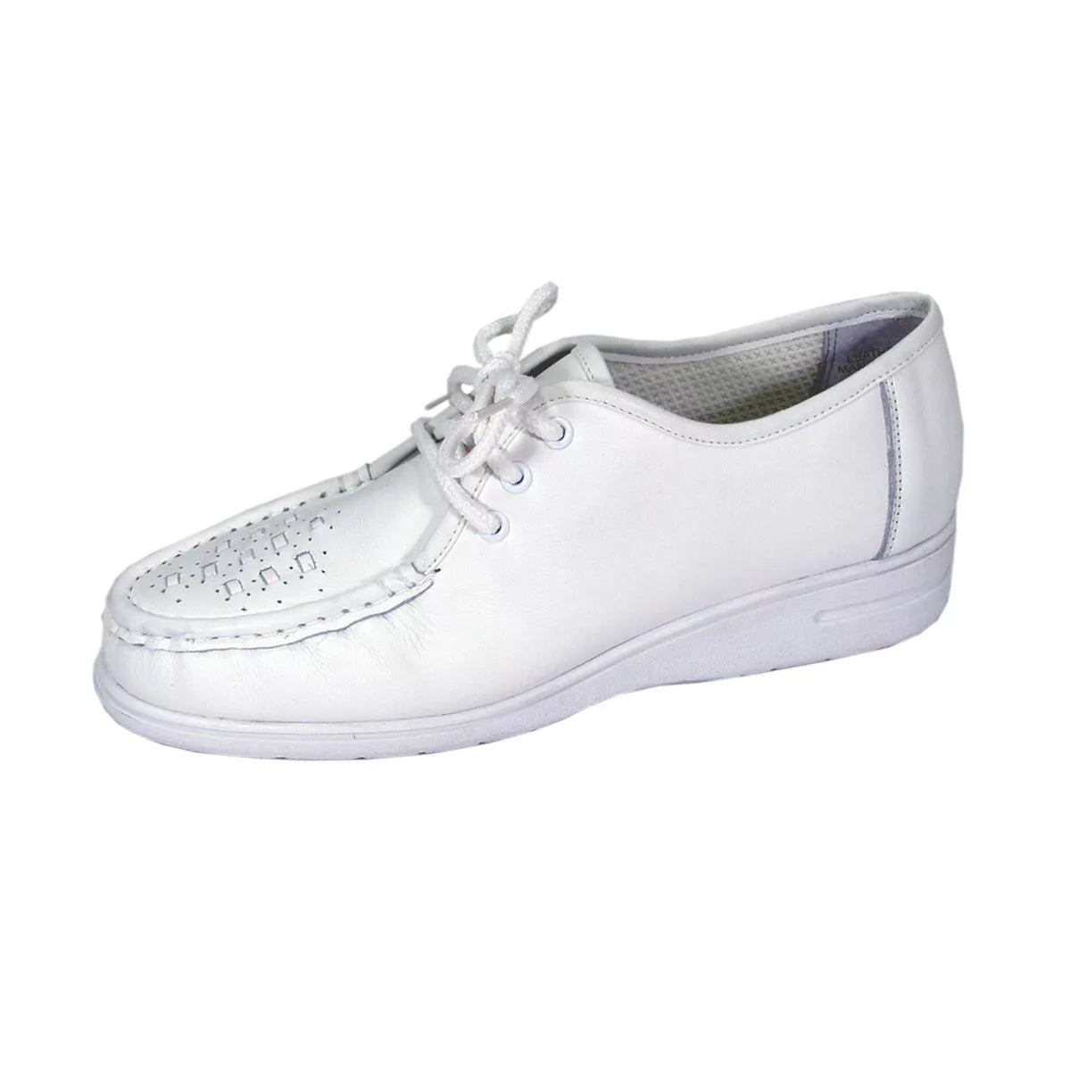 Women Usher Shoe 1839 White - Church Suits For Less