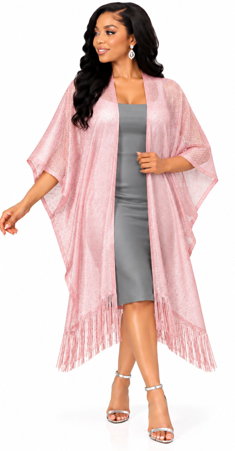 Women Elegant Cardigan BC8816-Pink