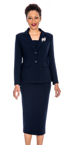 Giovanna Usher Suit 0710-Navy