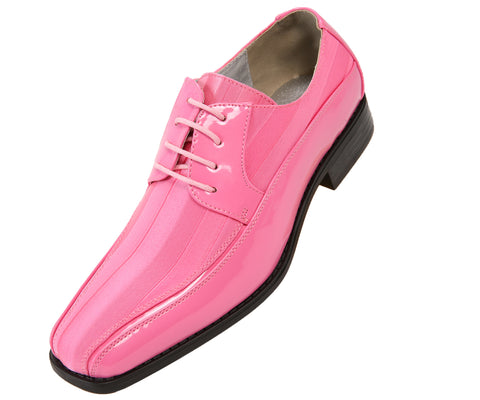 Men Tuxedo Shoes MSD-179 Pink - Church Suits For Less