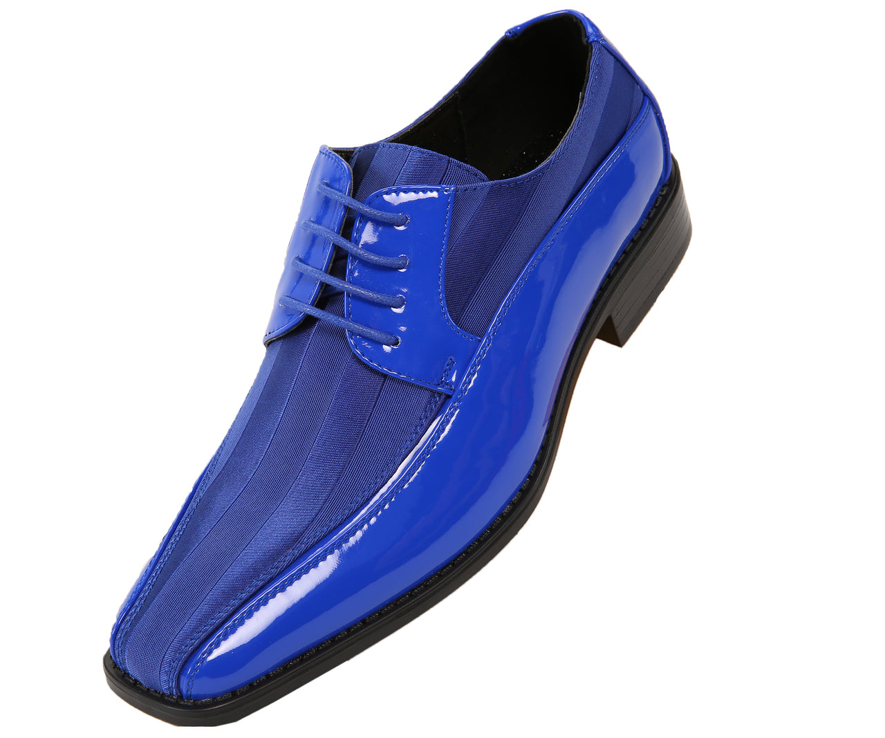 blue dress shoes for men Stacy Adams Men's Navy Wingtip Ostrich Texture 25537-400 Men's Blue Dress Shoes |