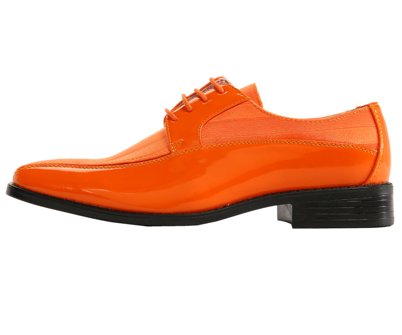 Men Tuxedo Shoes MSD-179C Orange Church suits for less Men Tuxedo Shoes MSD-179C Orange Church suits for less