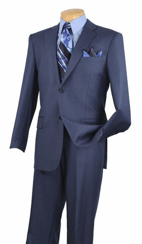Vinci Men Suit 2LK-1-Blue