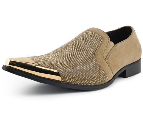 Men Dress Shoes-Dezzy-taupe