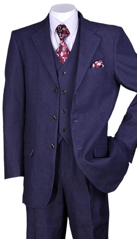 Milano Moda Suit 5287-Navy - Church Suits For Less