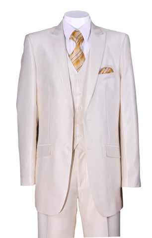 Fortino Landi Men Suit 5702V2-Cream