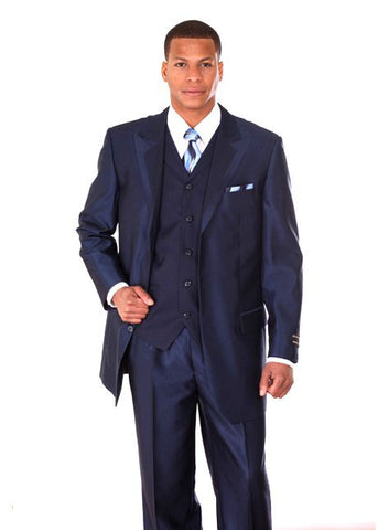 Milano Moda Suit 5907V-Navy - Church Suits For Less