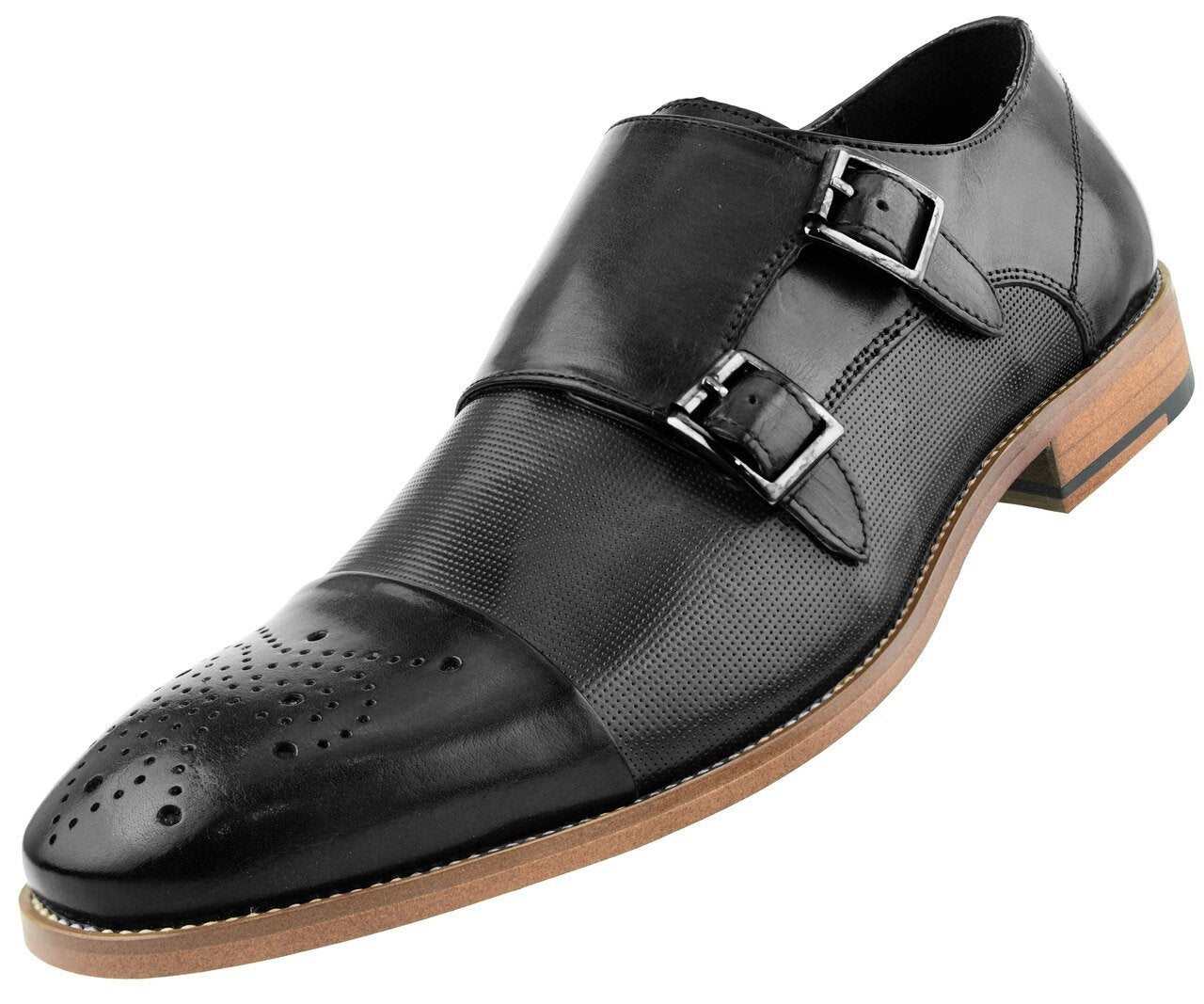 Men Dress Shoes-AG1101-000J - Church Suits For Less