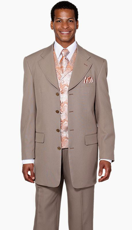 Napolean Sharkskin Light Brown Wool Tuxedo Suit : Made To Measure Custom  Jeans For Men & Women, MakeYourOwnJeans®