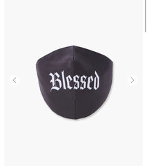Fashion Face Mask-0421-Blessed - Church Suits For Less