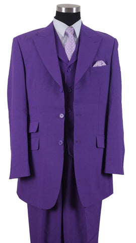 Milano Moda Suit 905V-Purple - Church Suits For Less