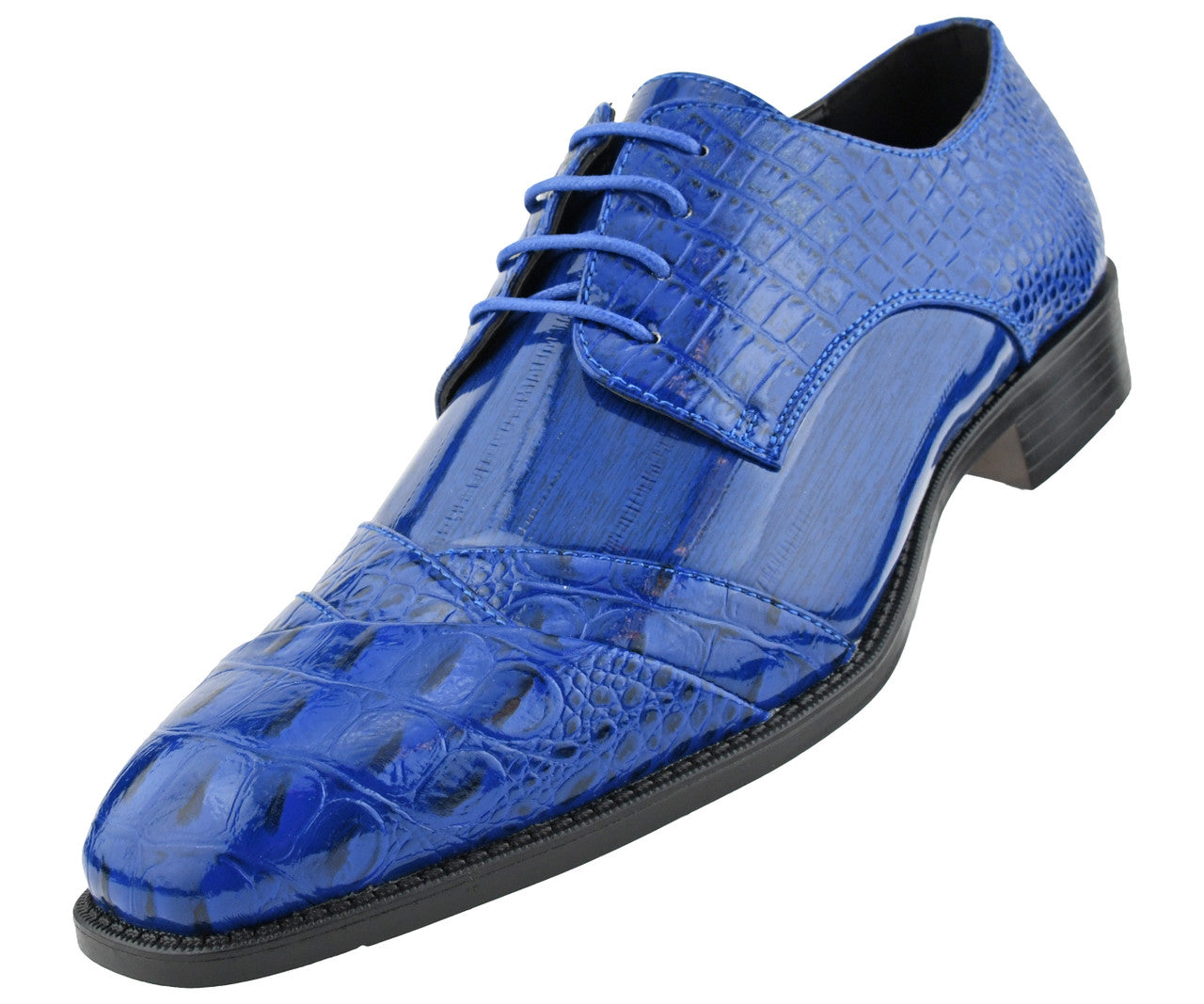 Men Dress Shoes-Alligator-Royal - Church Suits For Less