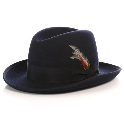 Men Godfather Hat-Navy S