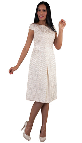 Chancele Dress 9510C-Ivory