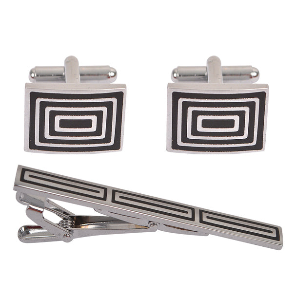 Cufflink and Tie Bar Set CTB2190 - Church Suits For Less