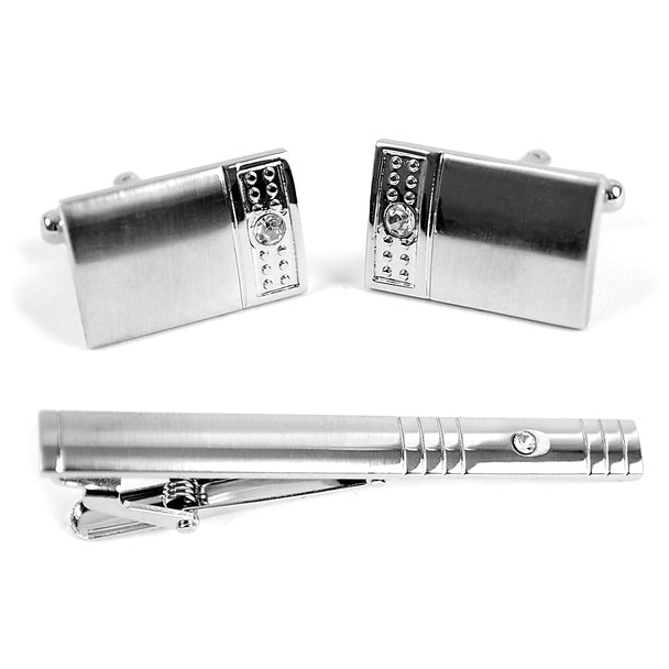 Cufflink and Tie Bar Set CTB676 - Church Suits For Less