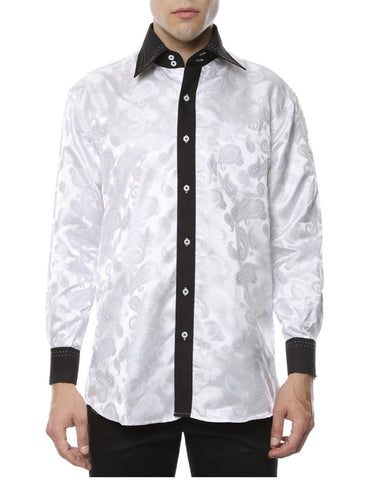 Designer Men Dress Shirts-MSD1003 - Church Suits For Less