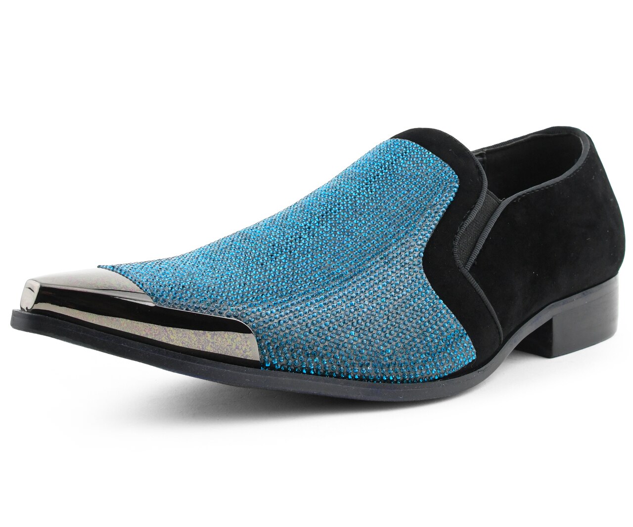 Men Dress Shoes-DezC-turquoise Church suits for less Men Dress Shoes-DezC-turquoise Church suits for less
