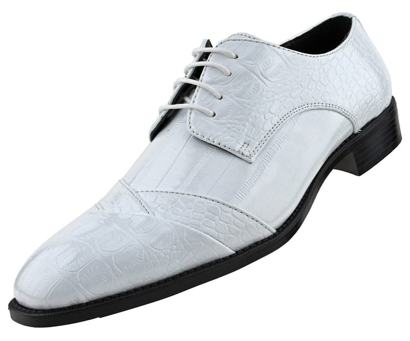 Men Dress Shoes-Alligator-White Church suits for less Men Dress Shoes-Alligator-White Church suits for less