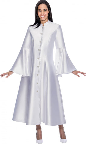 Women Church Robe RR9031C-White
