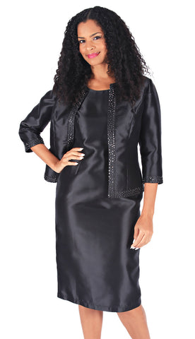 Diana Couture Dress 8602C-Black