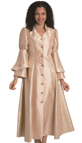 Diana Women Robe 8147-Gold