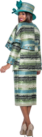 Divine Queen Skirt Suit 2003 - Church Suits For Less