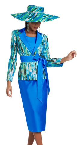 Donna Vinci Church Suit 5811 - Church Suits For Less