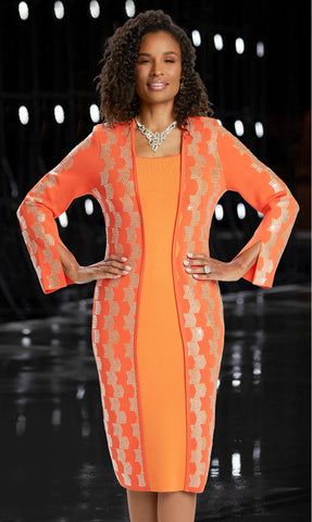 Donna Vinci Knit Dress 13360 - Church Suits For Less