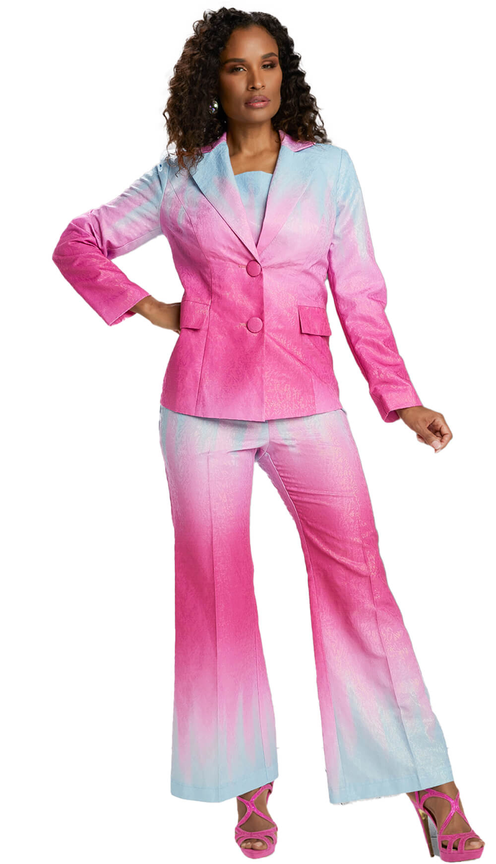 Donna Vinci Pant Suit 5801 - Church Suits For Less