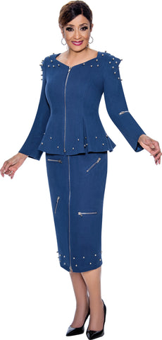 Dorinda Clark Cole Skirt Suit 4542 - Church Suits For Less