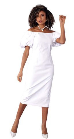 For Her Women Dress 82019-White